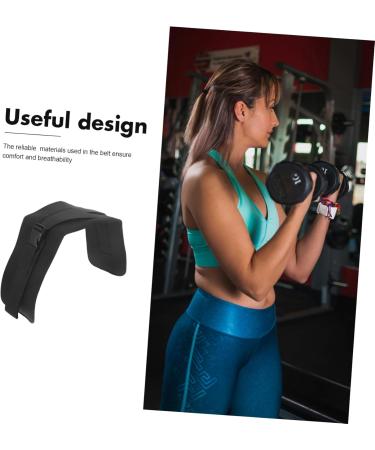 Yardwe Fitness Hip Bridge Belt - Ultimate Hip Thrust Strap for Effective Workouts | Black - Buy Online on GoSupps.com