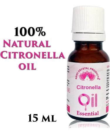 Reiki Crystal Products Citronella Essential Oil - 15 ml Aroma Therapy - Buy Online on GoSupps.com