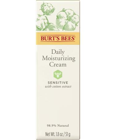 Burt's Bees Daily Face Moisturizer Cream for Sensitive Skin | 1.8 oz | Hydrating Natural Formula International Shipping - Buy Online on GoSupps.com