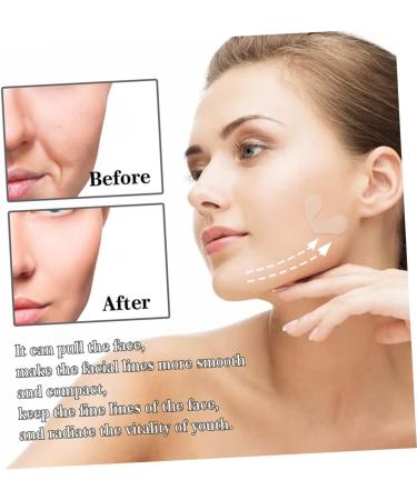 VINTORKY 80pcs V-type Lift Face Pasters Skin Tightening Tapes Tape for Face Lifting Face Lifting Sticker Invisible Face Tapes Neck Lifting Tapes Face Lifting Patches Tape - Buy Online on GoSupps.com