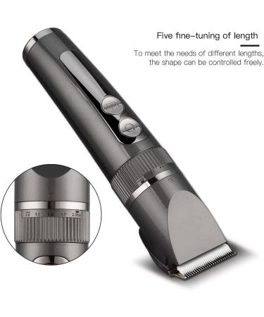 IPX7 Waterproof Hair Clippers for Men - Rechargeable Hair Cutting Kit with Length Adjustment & LED Display - Buy Online on GoSupps.com