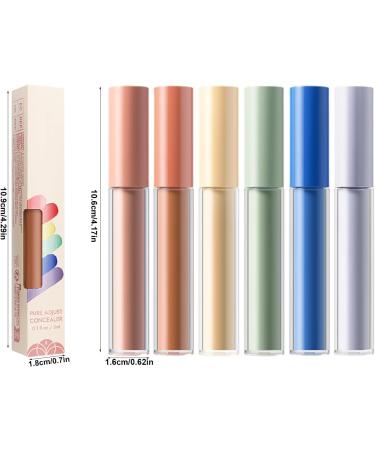  G n rique Full Coverage Concealer Under-Eye Concealer | 6X Full Coverage Concealer Stick - Long-Lasting Highlighter Contour Stick for Mature Skin Discoloration - Buy Online on GoSupps.com