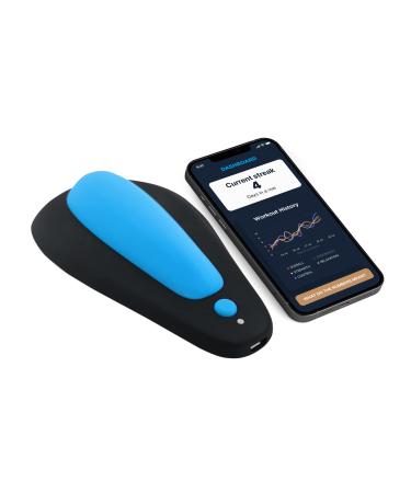 Boost: Men's Sit-On-Top Kegel Trainer for Pelvic Floor Exercise with Biofeedback | with Smartphone App for iOS and Android
