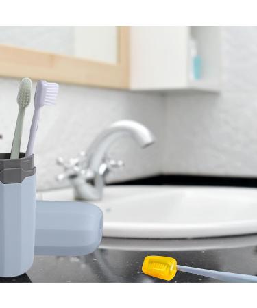 TIUXIU Travel Toothbrush Box Set - 4pcs Children s Toothbrush Cases & Protectors | Portable Green Travel Essentials - Buy Online on GoSupps.com