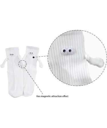 4 PCS Magnetic 3D Doll Couple Socks Funny Gifts for Men and Women - Buy Online on GoSupps.com