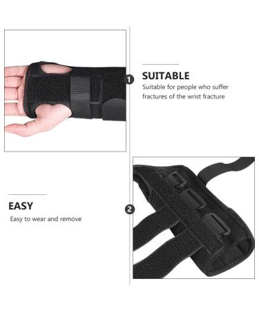 HEALLILY Wrist Brace & Support - Carpal Tunnel Splint & Protector with Steel Plate | International Shipping - Buy Online on GoSupps.com