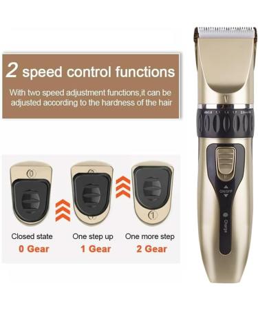 Professional USB Rechargeable Hair Clipper | Cordless Adjustable Hair Trimmer & Shaver | International Shipping Available - Buy Online on GoSupps.com