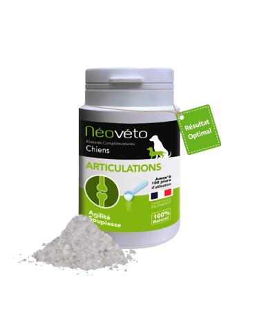 N ov to - Dog Joints - Natural Powder - Dog Arthritis - Anti-inflammatory - Active ingredients approved by Veterinary Services - Made in France
