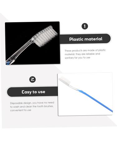 Feltelectr Soft Toothbrush - 50 Disposable Finger Toothbrushes for Adults | Portable Travel & Camping Accessories - Buy Online on GoSupps.com