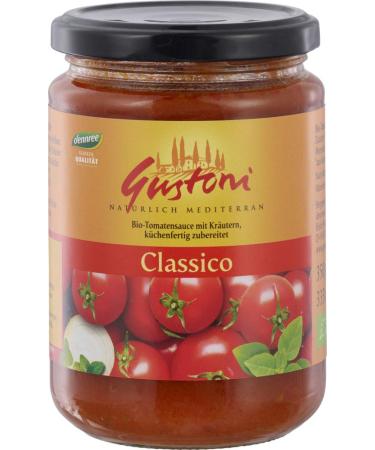 Gustoni Gustoni Classico Organic Tomato Sauce (1 x 350g)