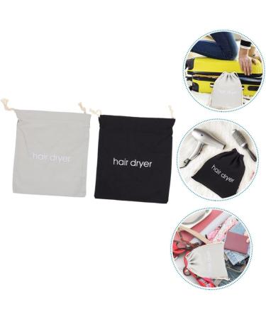 2pcs Hair Dryer Storage Bag Hair Dryers Canvas Totebags Anti-scratch Bags Outdoor Cosmetic Bag - Buy Online on GoSupps.com