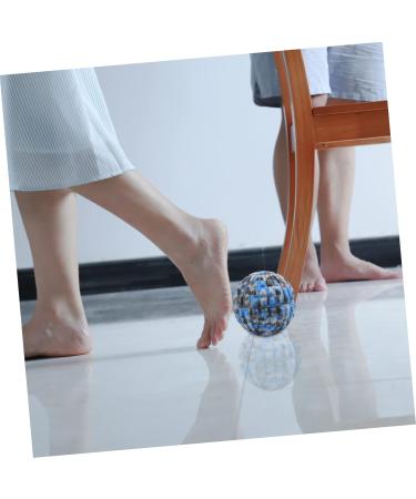 Gleavi 2-in-1 Massage Ball & Roller | Lacrosse Fitness Tool for Foot Massage & Fascia Relief | Perfect for Yoga & Equilibrium Training - 2pcs - Buy Online on GoSupps.com