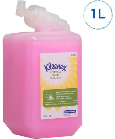  Kleenex Kleenex Daily Use Hand Soap 6331 Pink 1 x 1 Litre (1 Litre Total) - Buy Online on GoSupps.com
