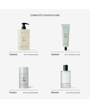 Salt & Stone Body Mist + Natural Deodorant Bundle | Bergamot & Hinoki - Buy Online on GoSupps.com