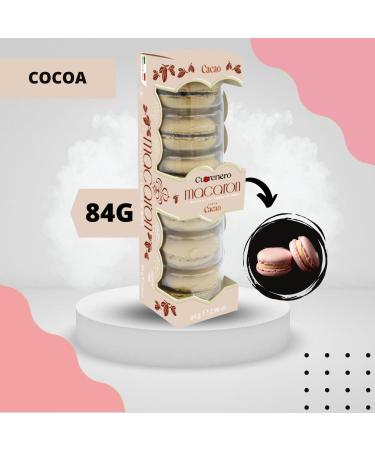 Cuorenero Macaron Pick N Mix - Create Custom Combo with 4+ Flavours | Cocoa Lemon Pistachio Raspberry | Gift Set for Macaron Lovers Pack 2 (84g) 84.00g (Pack of 2) - Buy Online on GoSupps.com