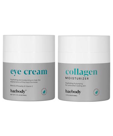 Baebody Eye Cream & Collagen Face Cream Bundle
