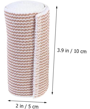 NOLITOY 2 Rolls High Elastic Self Adhesive Sports Tape - Stretchy Bandages for Athletic Use | Durable & Versatile Sports Supplies 10X5X5CM - Buy Online on GoSupps.com