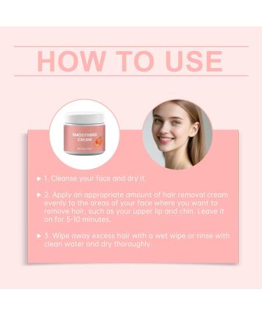 2 pi ces cr me d pilatoire pour le visage pour femmes formule douce pilation l vres p che pour femmes peau lisse cr me d pilatoire efficace 50g visage pour le - Buy Online on GoSupps.com