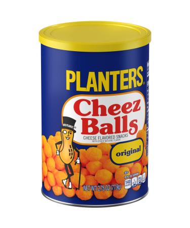 Planters Original Cheez Balls 2.75oz (Pack of 12) - Cheese Flavored Snacks - Buy Online on GoSupps.com