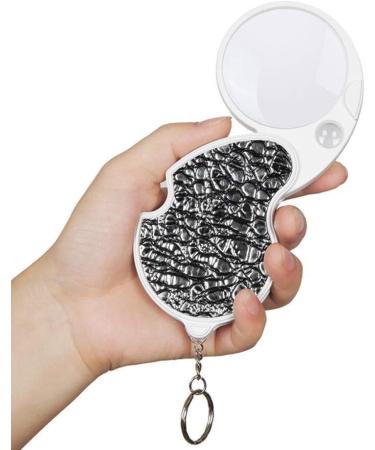 Magnifying Glasses Educational Hobby Magnifiers Led with Led Foldable 20 Times Old Man Reading Portable Magnifying Glass Hd Jewelry Identification - Buy Online on GoSupps.com
