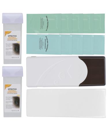 Easy Wax Hair Removal Set - Electric Wax Warmer & 200g Depilatory Wax for Men & Women - Roll-On Warm Wax Device - Buy Online on GoSupps.com