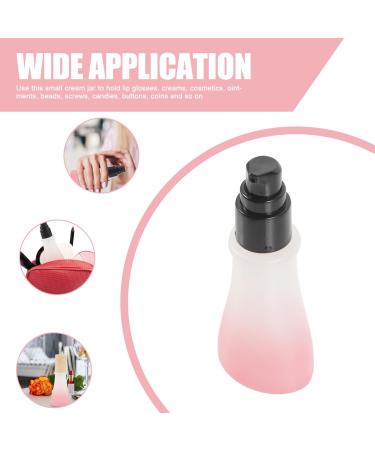 Beavorty terrarium face cream lotion jar cosmetic sample containers sample jars small jar cosmetic jar refillable cream container lotion container Glass travel filling cream bottle - Buy Online on GoSupps.com