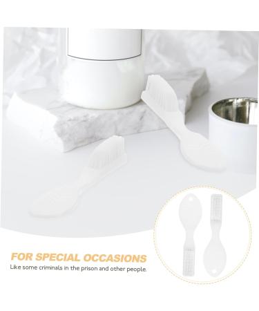 Housoutil 10 ST Mini Toothbrush Set - Gentle Travel Nylon Toothbrushes for Safe Oral Care Perfect for Daily Use & Prison Implants - Buy Online on GoSupps.com