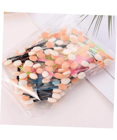 VINTORKY 120pcs Double Ended Eye Shadow Stick Eyeshadow Wand Crease Brush Eyeshadow Concealer Makeup Plastic - Buy Online on GoSupps.com