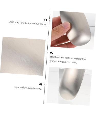 Healeved 2 Pcs Deodorant Soap Garlic Metal Soap Steel Soap Bar Soap for Body Odor Metal Soap Bar Odor Absorber Soap Odor Removing Bar Smell Eliminator Tool Square Absorbent Stainless Steel 1 count (Pack of 1) Silverx2pcs - Buy Online on GoSupps.com