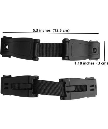 ALLWYOU 2Pcs Car Seat Belt Clip - Anti Escape Strap for Baby/Kids Safety - Buy Online on GoSupps.com