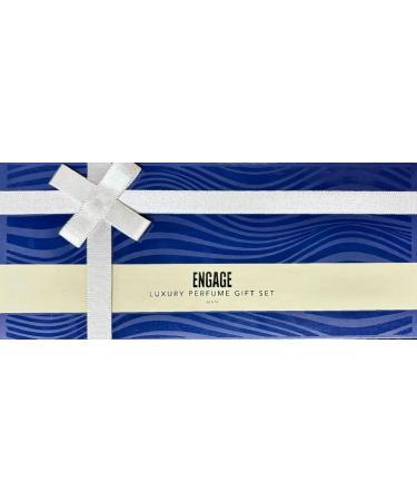 Enga ge Luxury Perfume Gift Pack for Men Travel Sized Assorted Pack 100ml (25ml X 4) Ideal Birthday Gift - Buy Online on GoSupps.com