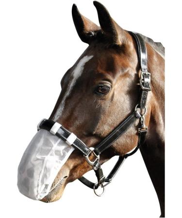 NetProShop Fly Nose Net for Headshaking Syndrome - Black/White Size Full | Quality Shetty-Full Solution - Buy Online on GoSupps.com