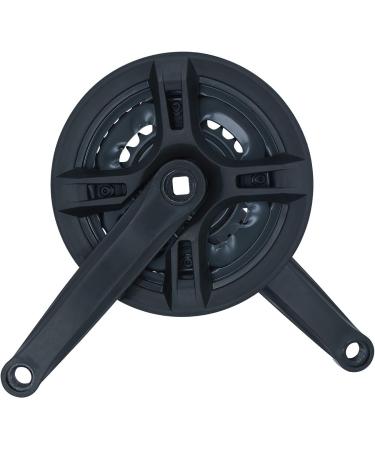 ColouredPeas Square Cone Mountain Crankset - 6/7/8 Speed Universal Crank Set for Mountain Bikes - 170mm Crank Arm - Buy Online on GoSupps.com