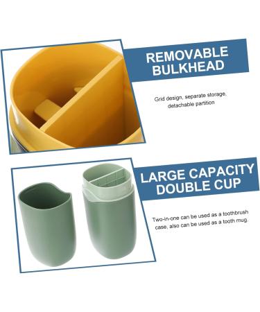 Beavorty Travel Toothpaste & Toothbrush Holder Set - Portable Washbugs Case for Outdoor Adventures - Buy Online on GoSupps.com