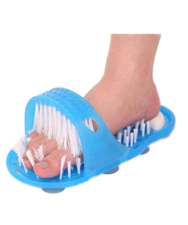 Foot Scrubber Shower Sandal Plastic Bath Shoe Including Pumice Stone Foot Health Care Stone Massager Slipper For Foot Cleaning