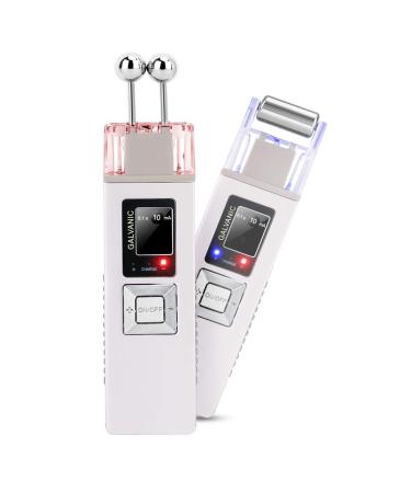 Portable Galvanic Microcurrent Skin Firming Machine, Anti-Aging Face Lift Massager Home Use Beauty Salon Device