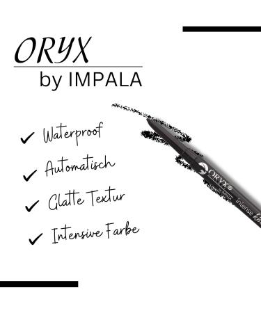 Impala Oryx Khol Kajal Eyeliner Onyx Schwarz 03 | Waterproof Long-Lasting Precise Eye Contour | Creamy Formula for Intensive Color - Buy Online on GoSupps.com
