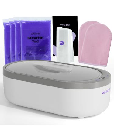 Petite machine cire de paraffine pour les mains Machine cire de paraffine 2000 ml Petite taille avec 3 paquets de cire de paraffine cran d'affichage num rique pour bains de paraffine