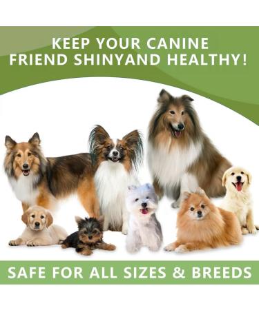 Omega 3 for Dogs - Salmon Oil for Dogs Skin and Coat Supplement with EPA & DHA Fatty Acids - Dog Itch & Allergy Relief Anti Shedding Shiny Coats - Promotes Heart Hip & Joint Support - 180 Counts - Buy Online on GoSupps.com