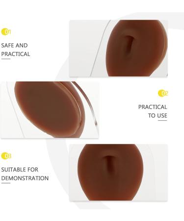 Baluue 2 pcs Silicone Human Nose mold student suture training Navel Model Body 3D part - Buy Online on GoSupps.com
