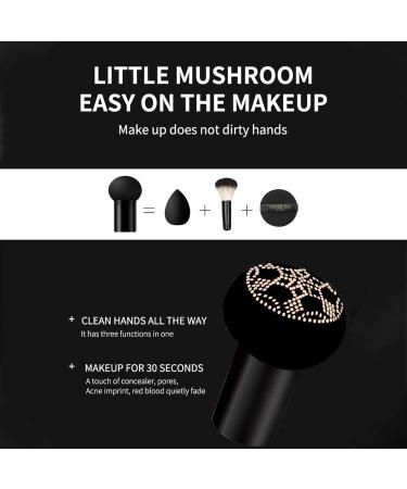 BB Cream Foundation Full Coverage - Mushroom Head Air Cushion CC Cream Natural | Even Skin Tone Makeup Base Primer Moisturizing Makeup That Lasts More Than 12 Hours/ Ivory - Buy Online on GoSupps.com