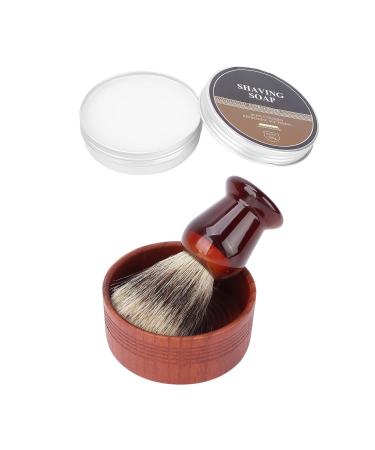 Men's Beard Shaving Set - Complete Grooming Kit with Brush Foam Bowl & Soap | Perfect Christmas Gift for Men - Buy Online on GoSupps.com