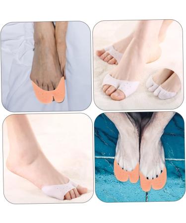 Hemoton 3 Pairs Toe Sleeve Silicone Gel Sneaker Socks - Breathable Toe Protectors for Ballet Shoes, Anti-Slip Pads for Tiptoe Cover - Buy Online on GoSupps.com