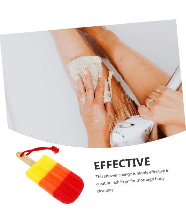minkissy Sponge Bath Shower Exfoliating Sponge Bath Sponges for Shower Skin Cleaning Scrubber Cute Bath Sponge Cute Bath Ball Shower Sponge for Women Shower Sponge Shower Supplies - Buy Online on GoSupps.com