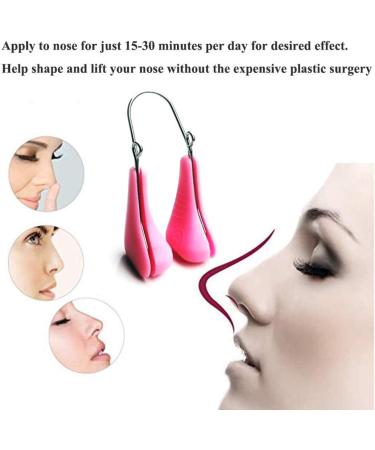 Buy Nose Up Lifting Magic Nose Shaper Clip - Beauty Nose Bridge Straightener Corrector | Pain-Free Slimming Tool - Pink | International Shipping - Buy Online on GoSupps.com