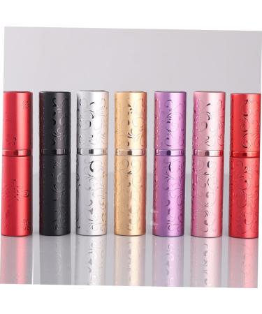 Angoily Travel Small Spray Bottle - 10.3cm Glass Container | Black | Perfect for Travel & Skincare - Buy Online on GoSupps.com
