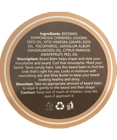 Wyatt's Beard Balm | Premium Moisturizing Beard Care for Men - International Shipping Available - Buy Online on GoSupps.com