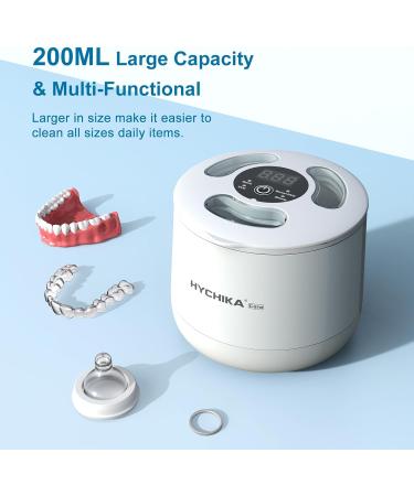 Nettoyeur Ultrasons avec St rilisation par UV Haute Fr quence 45kHz Ultrasonic Cleaner 4 Modes Affichage num rique HD 200 ml pour Dentaires Appareils de Contention Goutti res de Nuit etc. Blanc - Buy Online on GoSupps.com