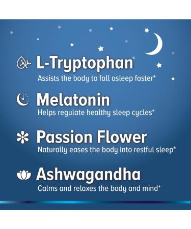 Relaxation Sleep Aid Natural Non-Habit Forming Sleep Supplement Developed to Support for Longer & Better Sleep Chamomile Magnesium Melatonin Ashwagandha GABA Drug-Free (120 Count) - Buy Online on GoSupps.com