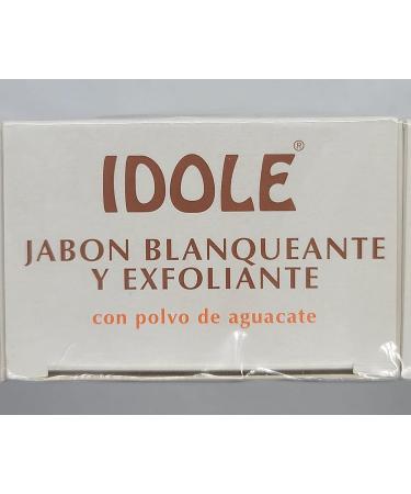 Idole Brightening Exfoliating Soap 3-Pack with Avocado Seed Powder 200g (7 oz) - Set of 3 Bars - Buy Online on GoSupps.com